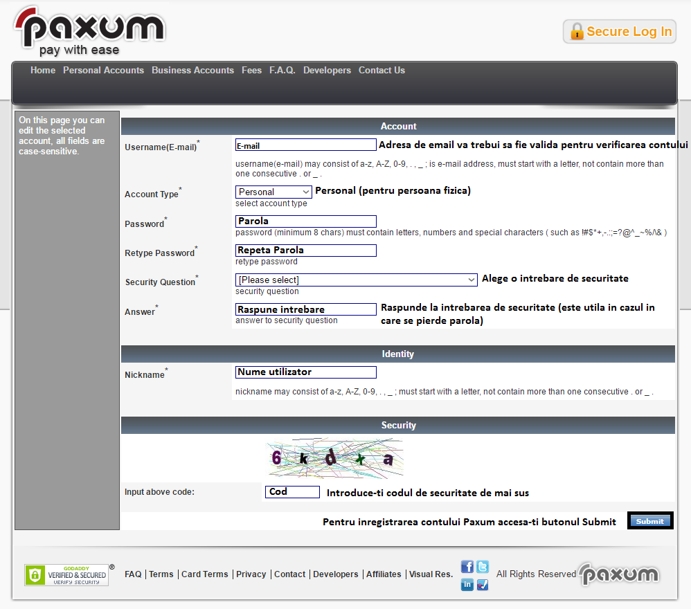 paxum Tutorial Paxum Paxum 1
