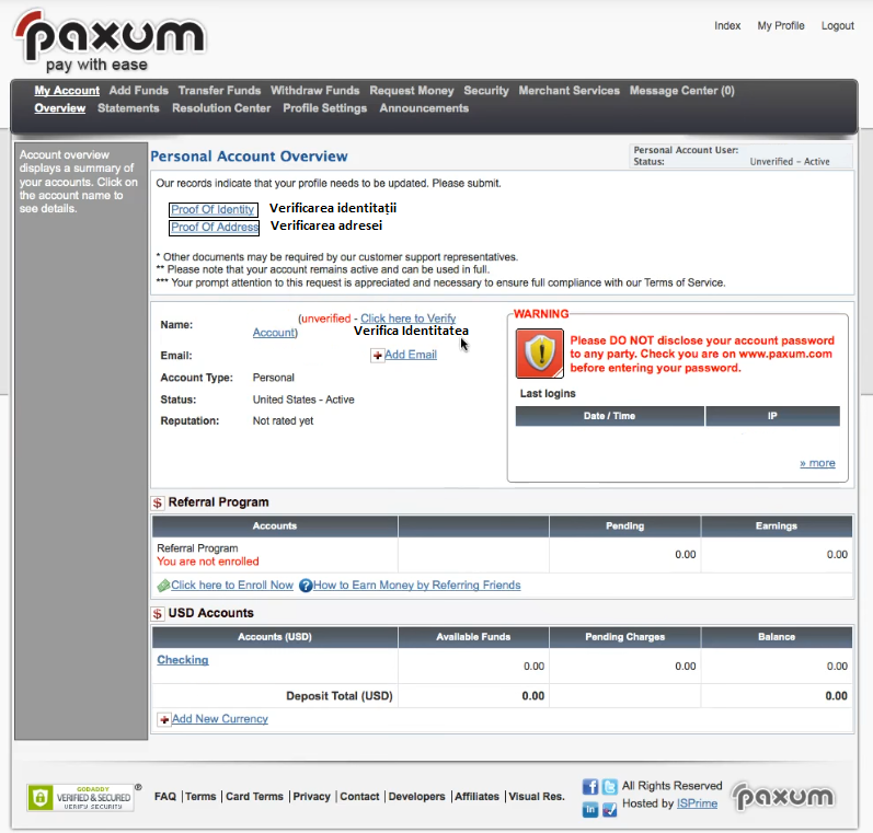 paxum Tutorial Paxum Paxum 4