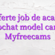 Oferte job de acasa videochat model camgirl Myfreecams