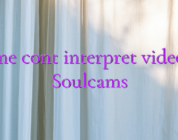Obtine cont interpret videochat Soulcams