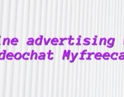 Online advertising wiki videochat Myfreecams