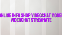 Online info shop videochat model videochat Streamate