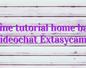 Online tutorial home based videochat Extasycams