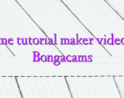 Online tutorial maker videochat Bongacams