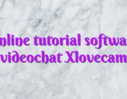 Online tutorial software videochat Xlovecam