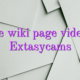 Online wiki page videochat Extasycams