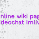 Online wiki page videochat Imlive