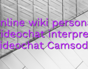 Online wiki personal videochat interpret videochat Camsoda