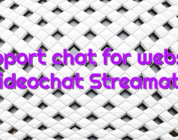 Support chat for website videochat Streamate