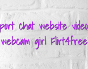 Support chat website videochat webcam girl Flirt4free