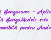 Stiri Bongacams – Aplicația mobilă BongaModels este acum disponibilă pentru Android!