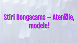 Stiri Bongacams – Atenție, modele! bongacams camsite Bongacams Camsite stiri bongacams aten  ie modele 250x140